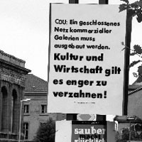 CDU: Ein geschlossenes Netz kommerzieller Galerien muss aufgebaut werden. Kultur und Wirtschaft gilt es enger zu verzahnen.