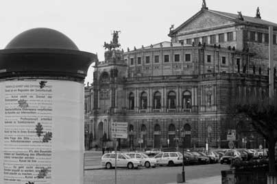 Thesenplakat in Dresden